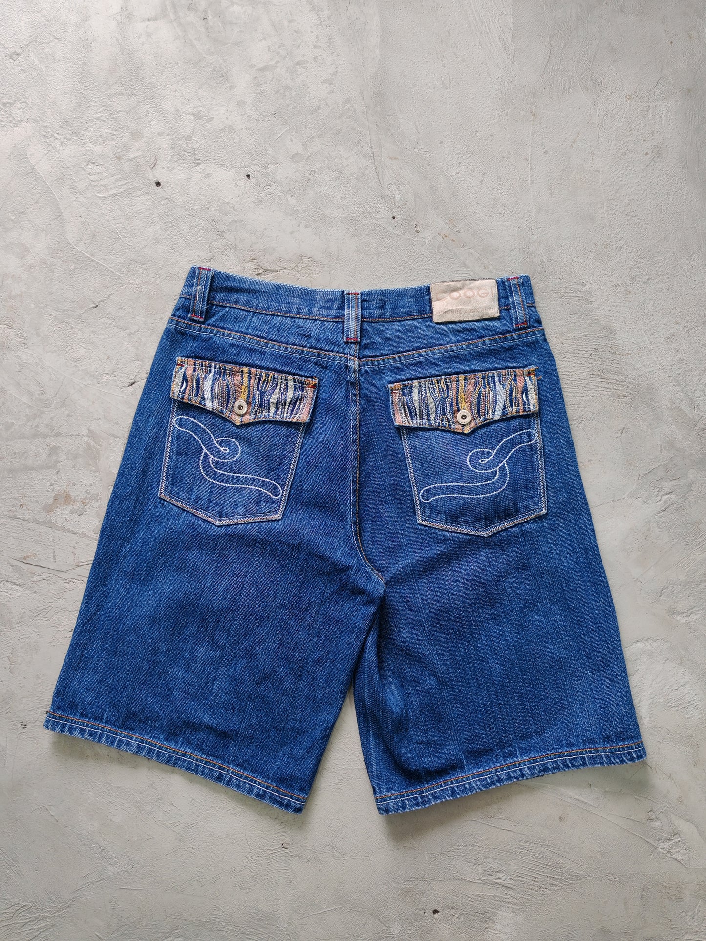 Short Denim COOGI Baggy — Azul Talla 32