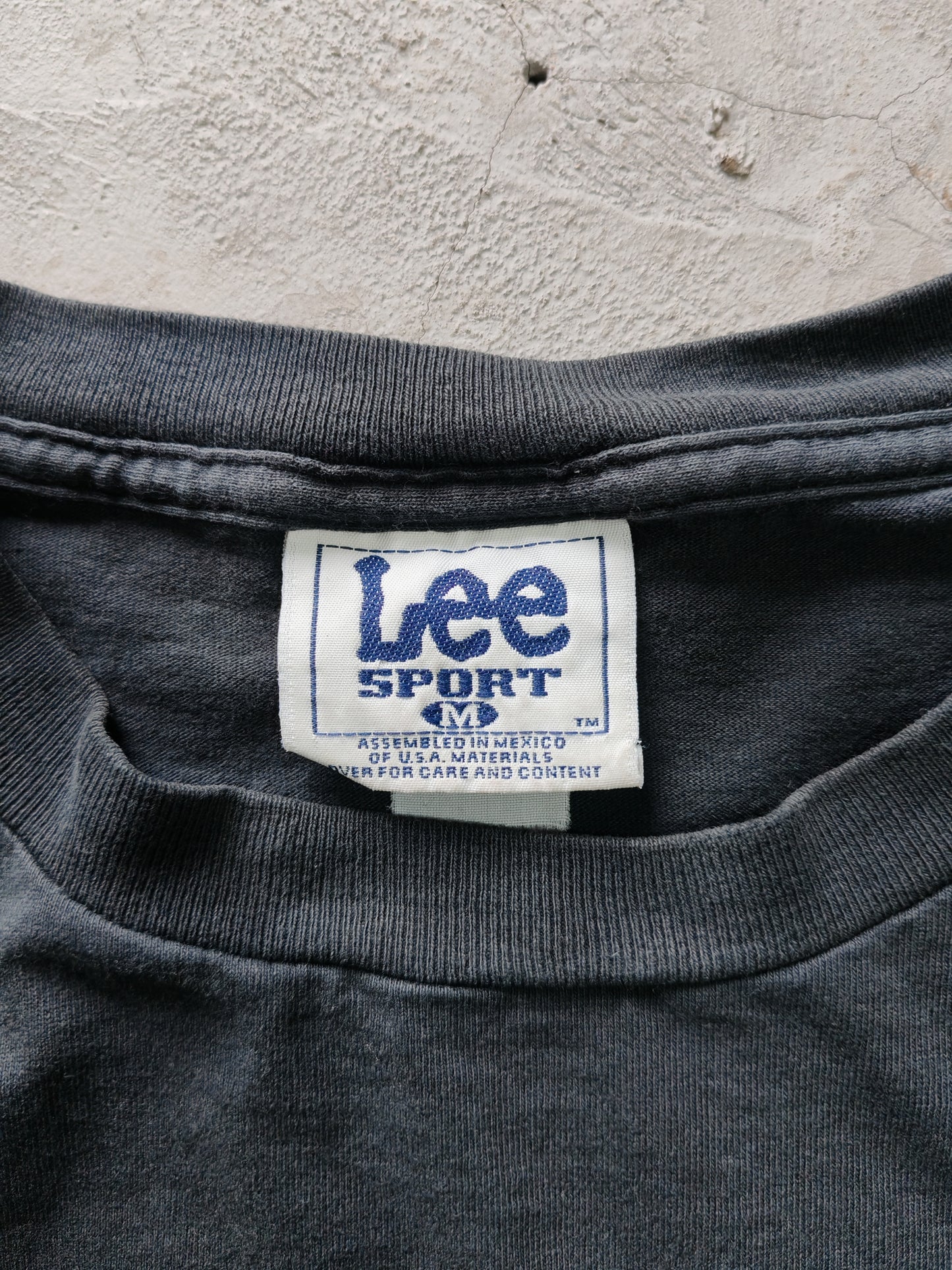 T-Shirt Yankees Lee Sport Talla M Vintage Faded