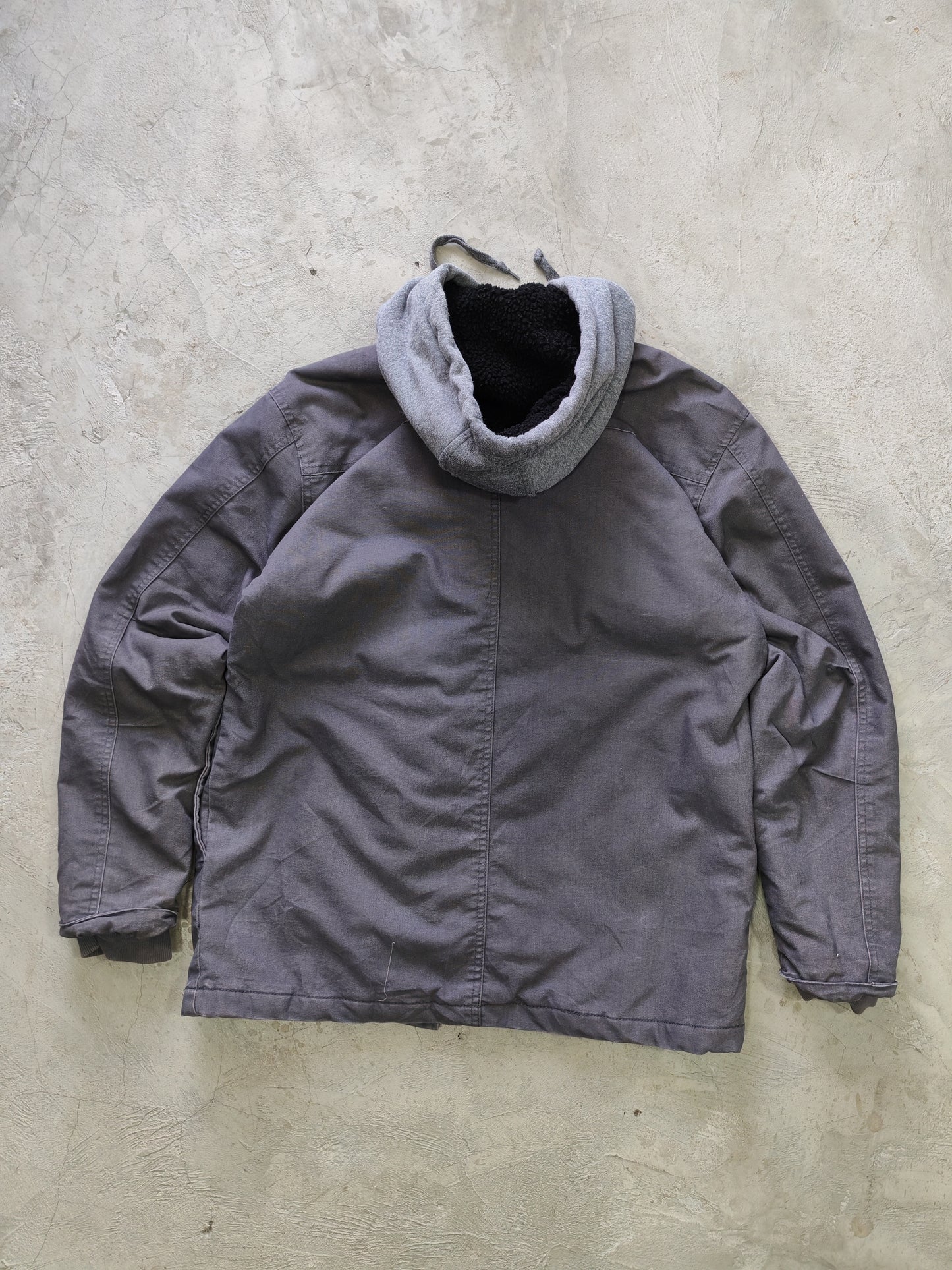 Chaqueta Dickies Work Capucha Sherpa Vintage - Talla M