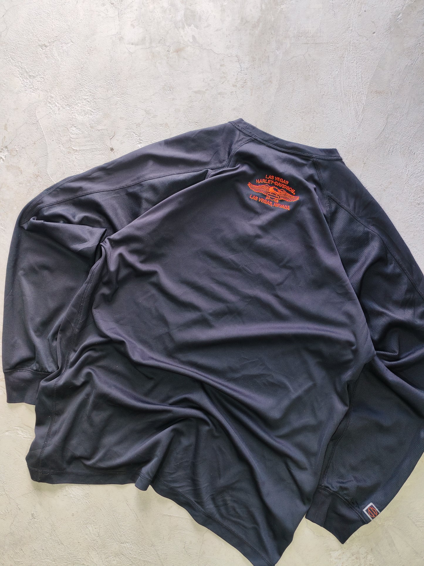 Harley-Davidson Las Vegas Long Sleeve Jersey Black – L