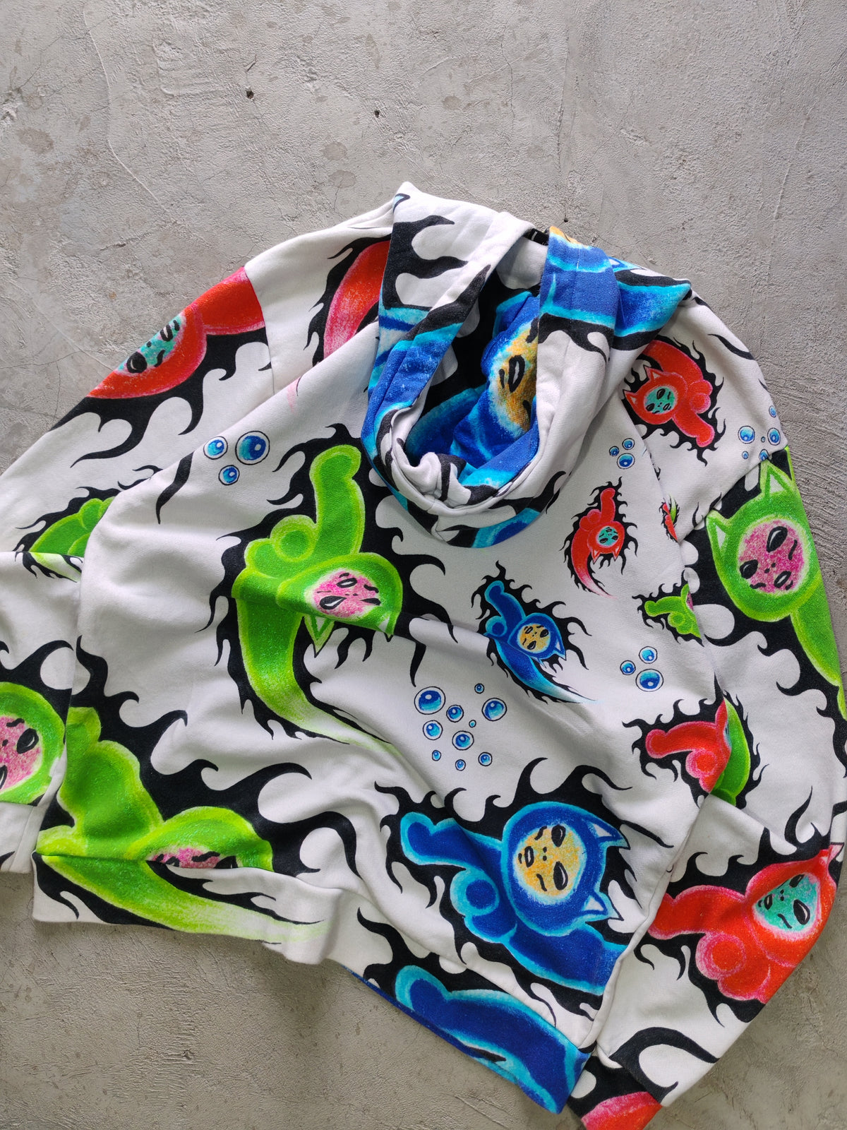 Hoodie RIPNDIP Blanco — Talla M