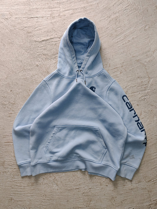 Carhartt Hoodie Celeste Talla M