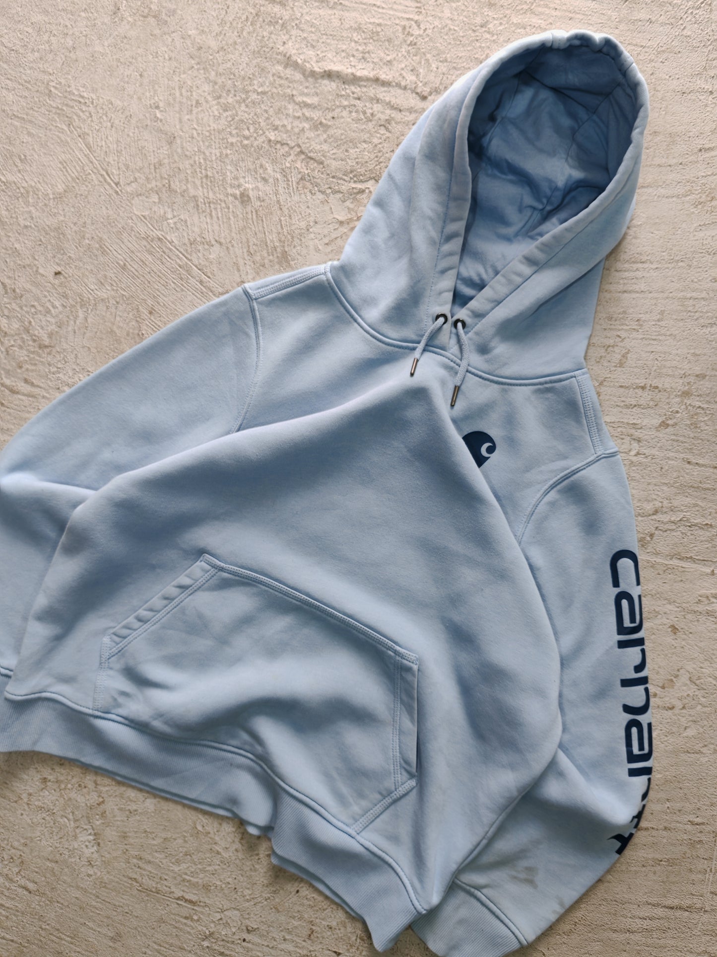 Carhartt Hoodie Celeste Talla M