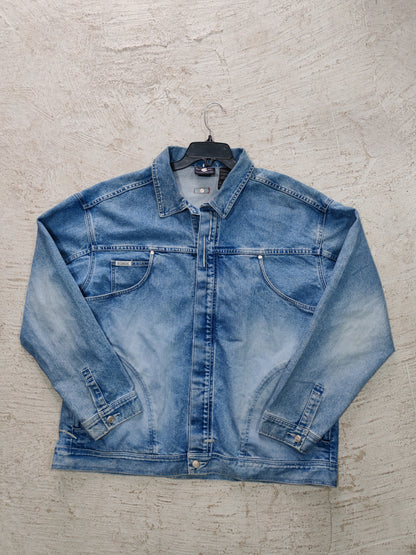 Jacket Denim Rocawear — Azul Claro XL