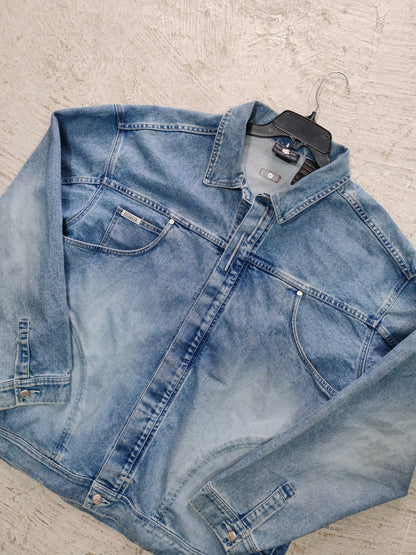 Jacket Denim Rocawear — Azul Claro XL