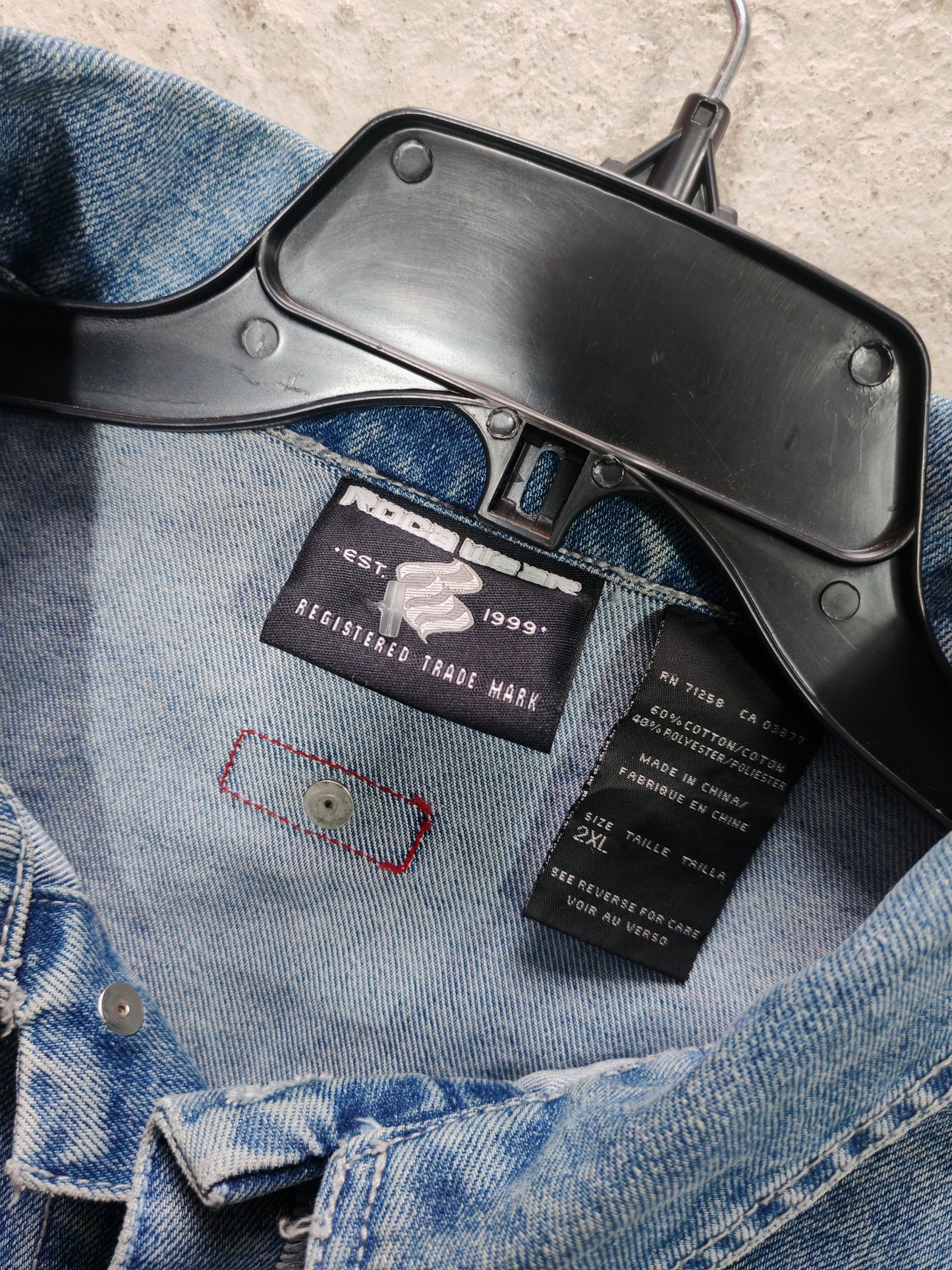 Jacket Denim Rocawear — Azul Claro XL