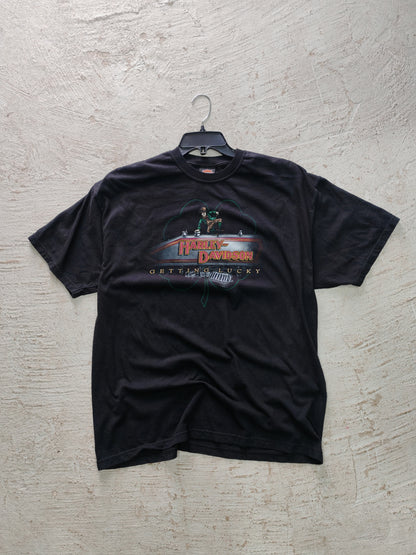 Playera Vintage Harley-Davidson 2009 — Negra Talla L
