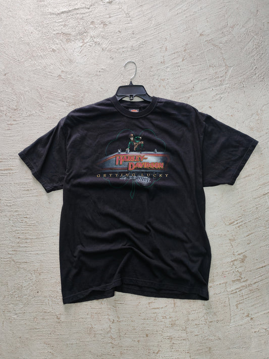 Playera Vintage Harley-Davidson 2009 — Negra Talla L