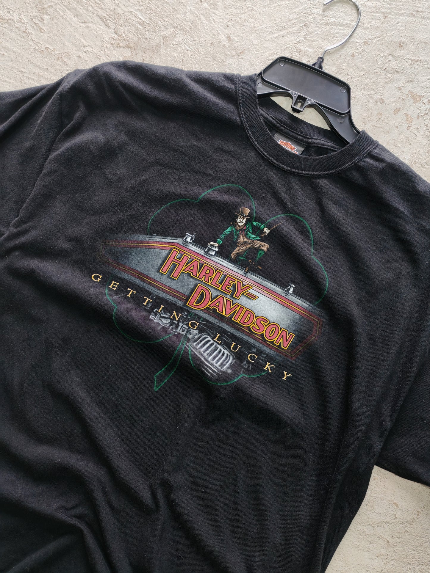 Playera Vintage Harley-Davidson 2009 — Negra Talla L