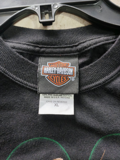 Playera Vintage Harley-Davidson 2009 — Negra Talla L