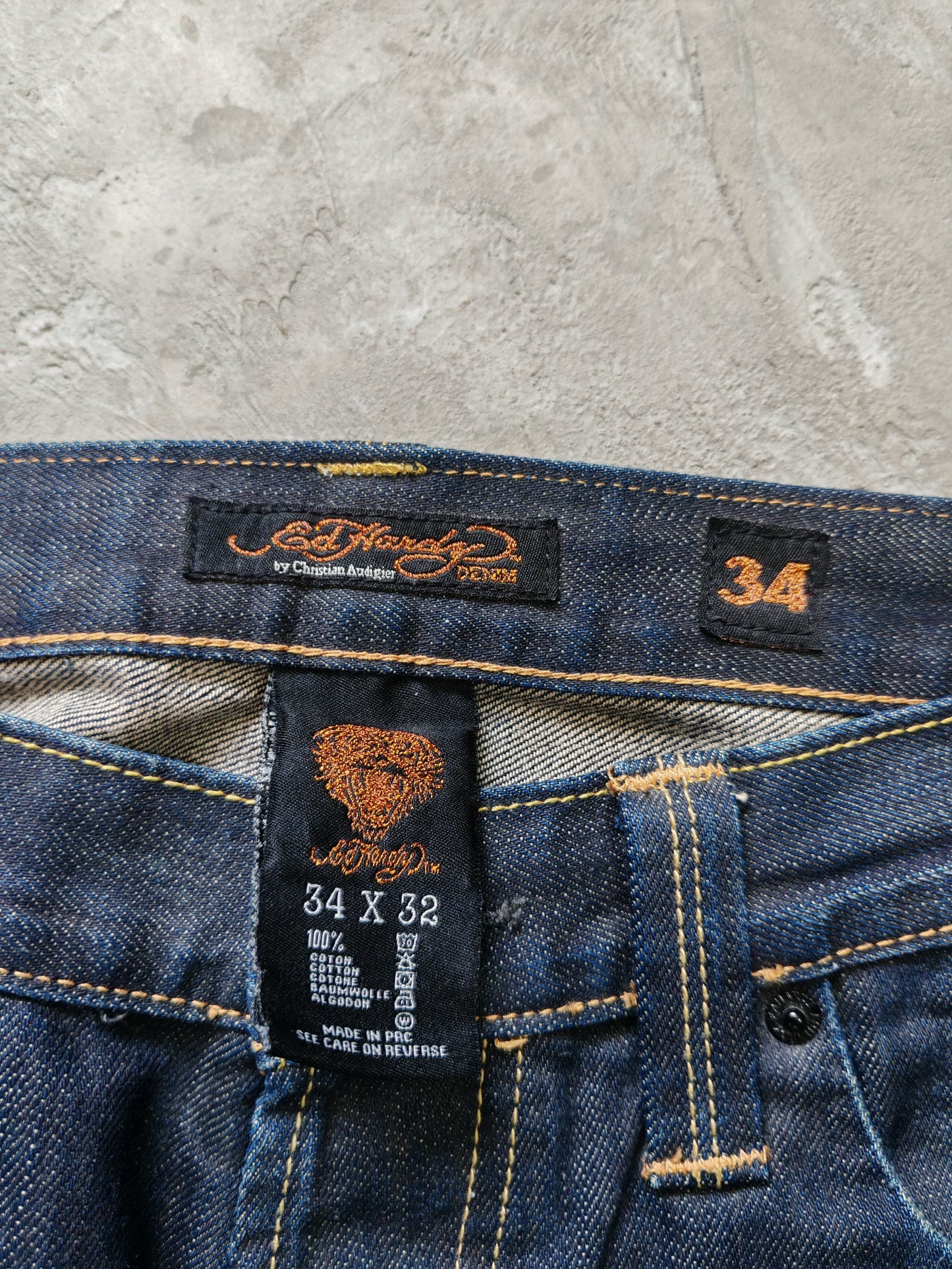 Pantalón Ed Hardy — Straight Fit 32x32
