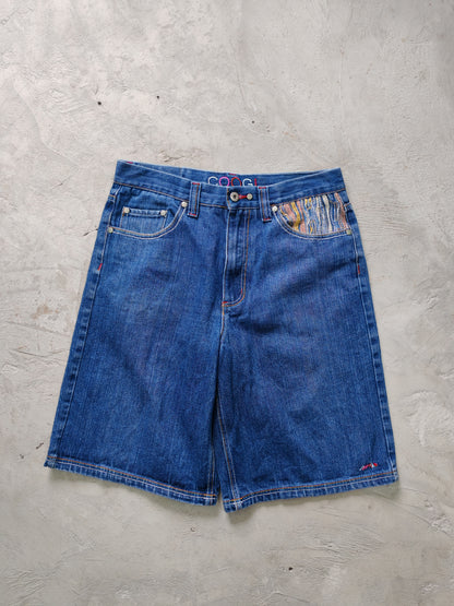 Short Denim COOGI Baggy — Azul Talla 32