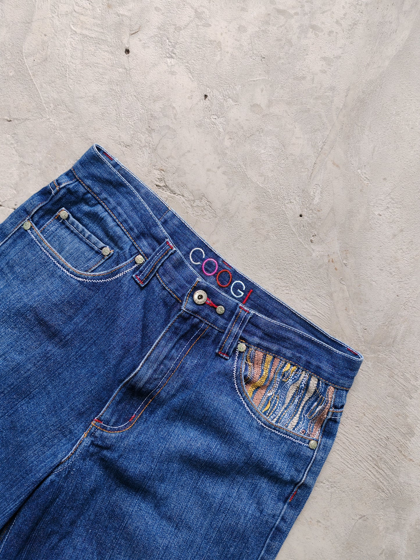Short Denim COOGI Baggy — Azul Talla 32