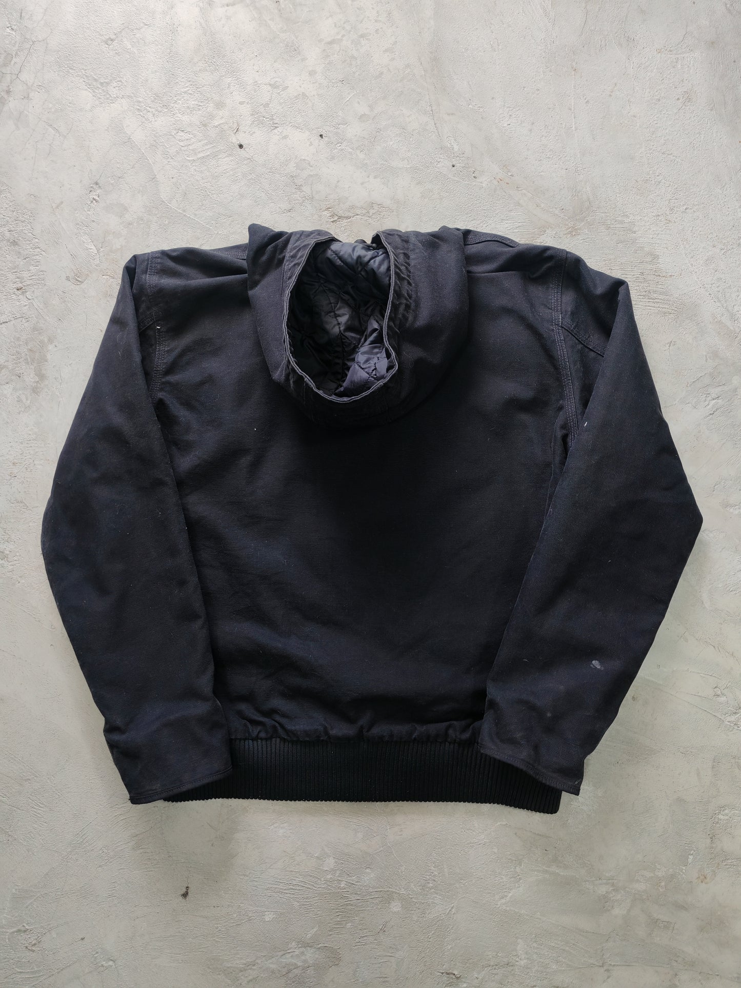 Jacket Carhartt Active Negra con Capucha — Talla L