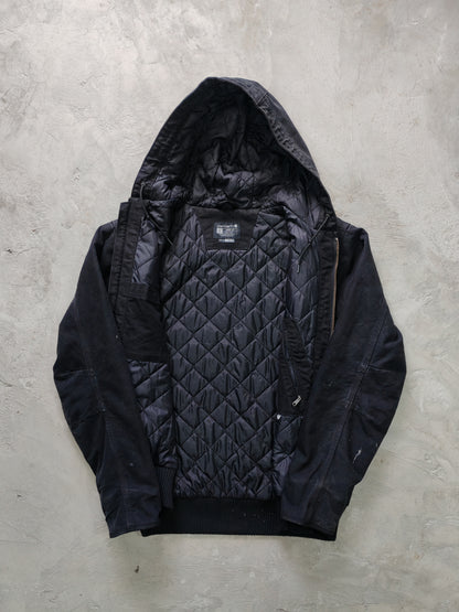 Jacket Carhartt Active Negra con Capucha — Talla L