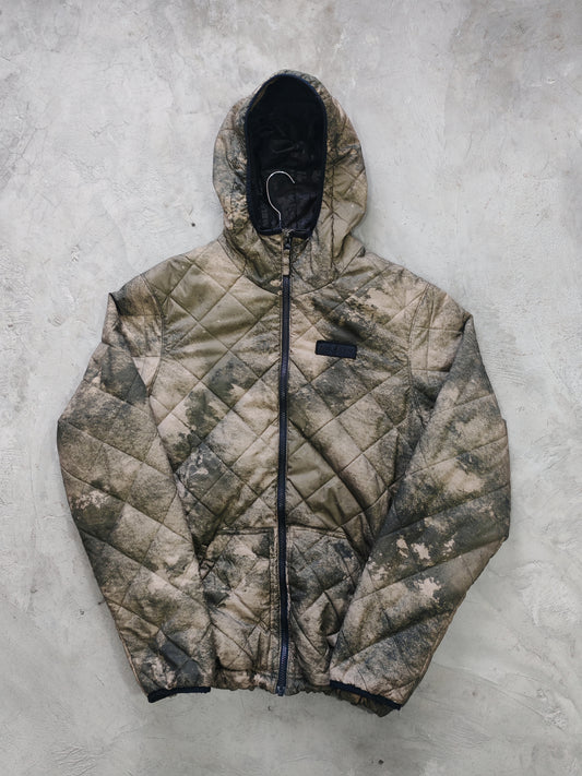 Puffer Jacket Oakley Camuflaje Arena — Talla XL