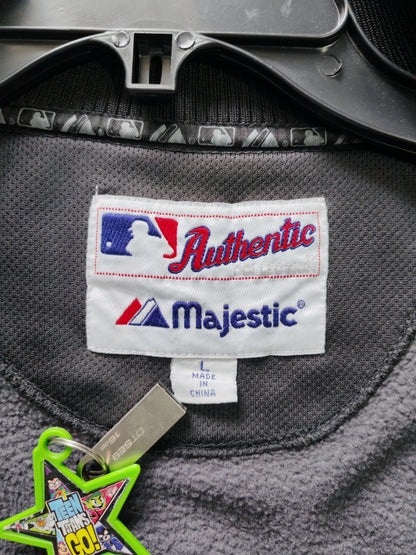 Track Jacket SF Giants Majestic MLB — Negro/Naranja Talla L