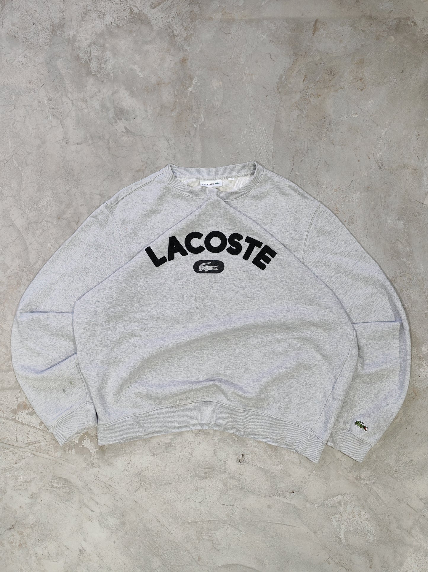 Crewneck Lacoste Gris - Talla L