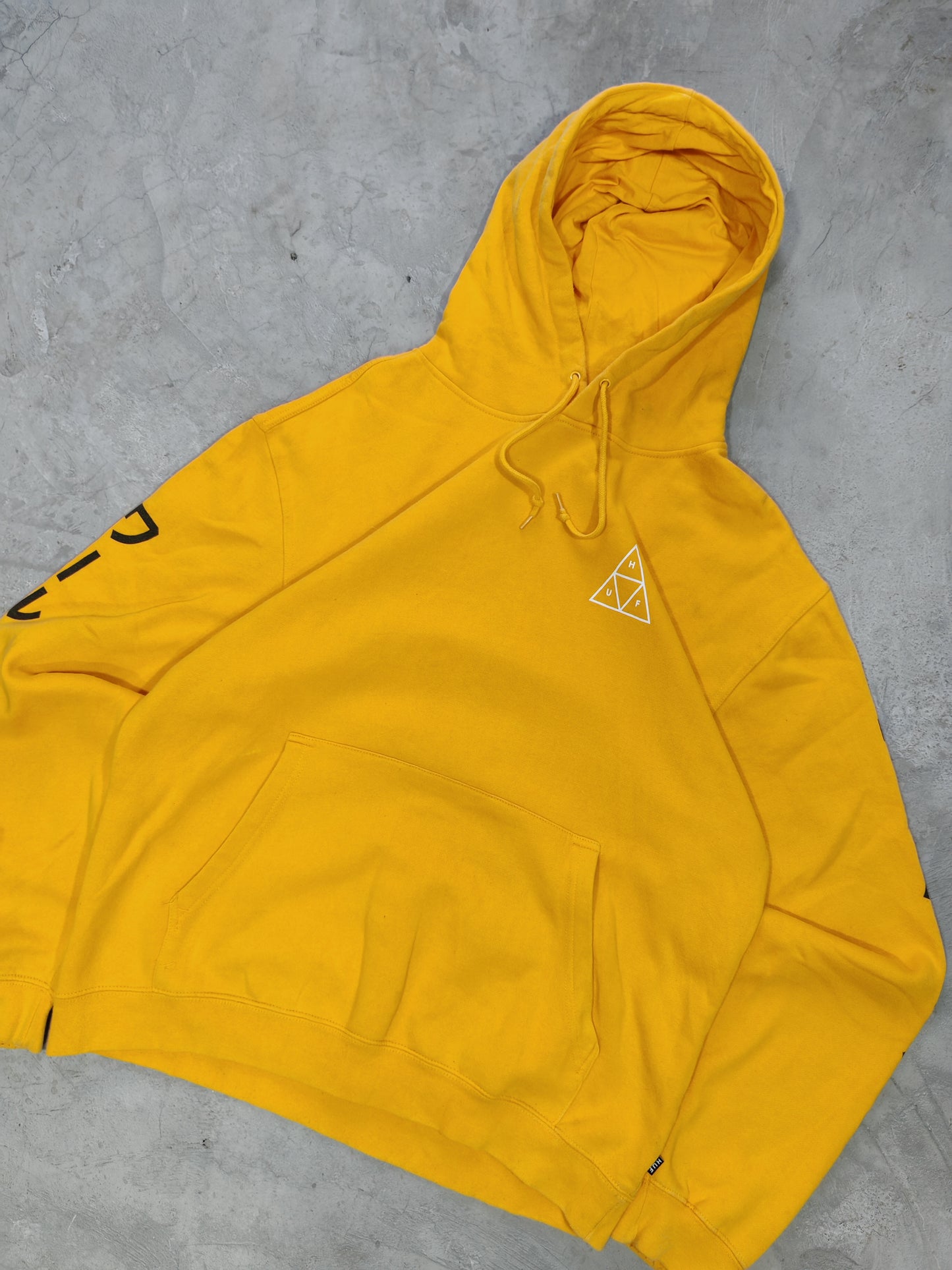 Hoodie HUF Dragon Amarillo - Talla L