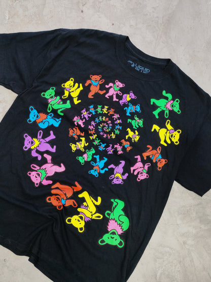 Camiseta Grateful Dead Dancing Bears - Talla XL