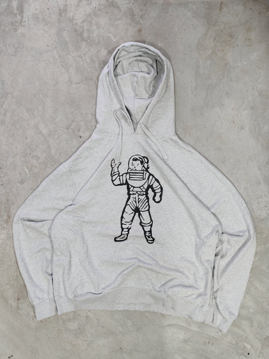 Hoodie Billionaire Boys Club Astronauta Gris - Talla XL (Fit Oversize L)