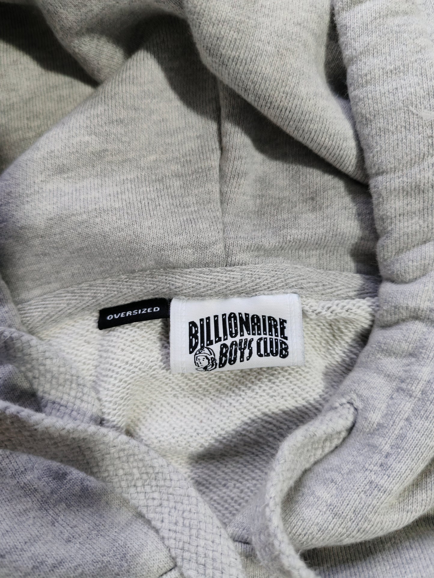 Hoodie Billionaire Boys Club Astronauta Gris - Talla XL (Fit Oversize L)