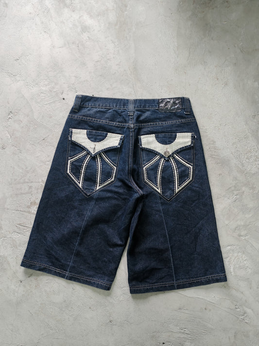 Pantaloneta Baggy Black Lacquer Talla 34