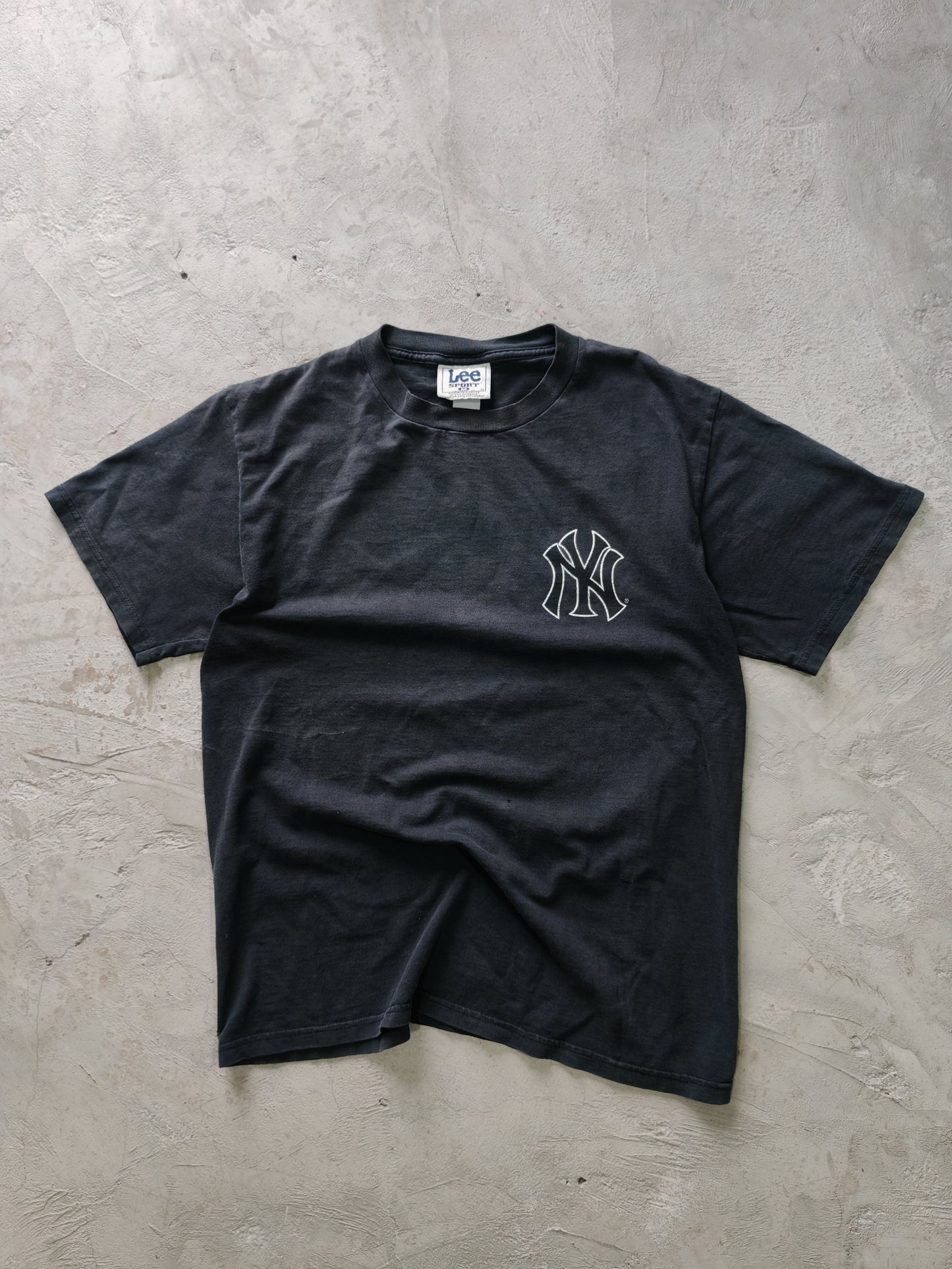 T-Shirt Yankees Lee Sport Talla M Vintage Faded