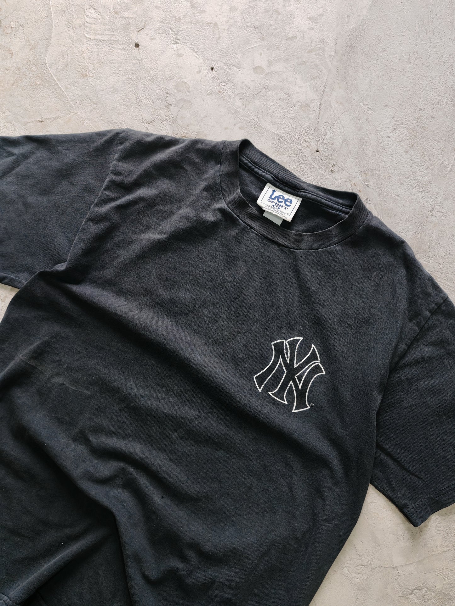 T-Shirt Yankees Lee Sport Talla M Vintage Faded