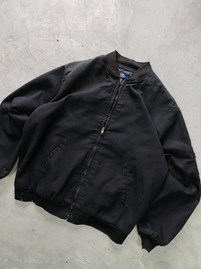 Bomber Dickies Acolchada Negra Talla L (etiqueta XL)