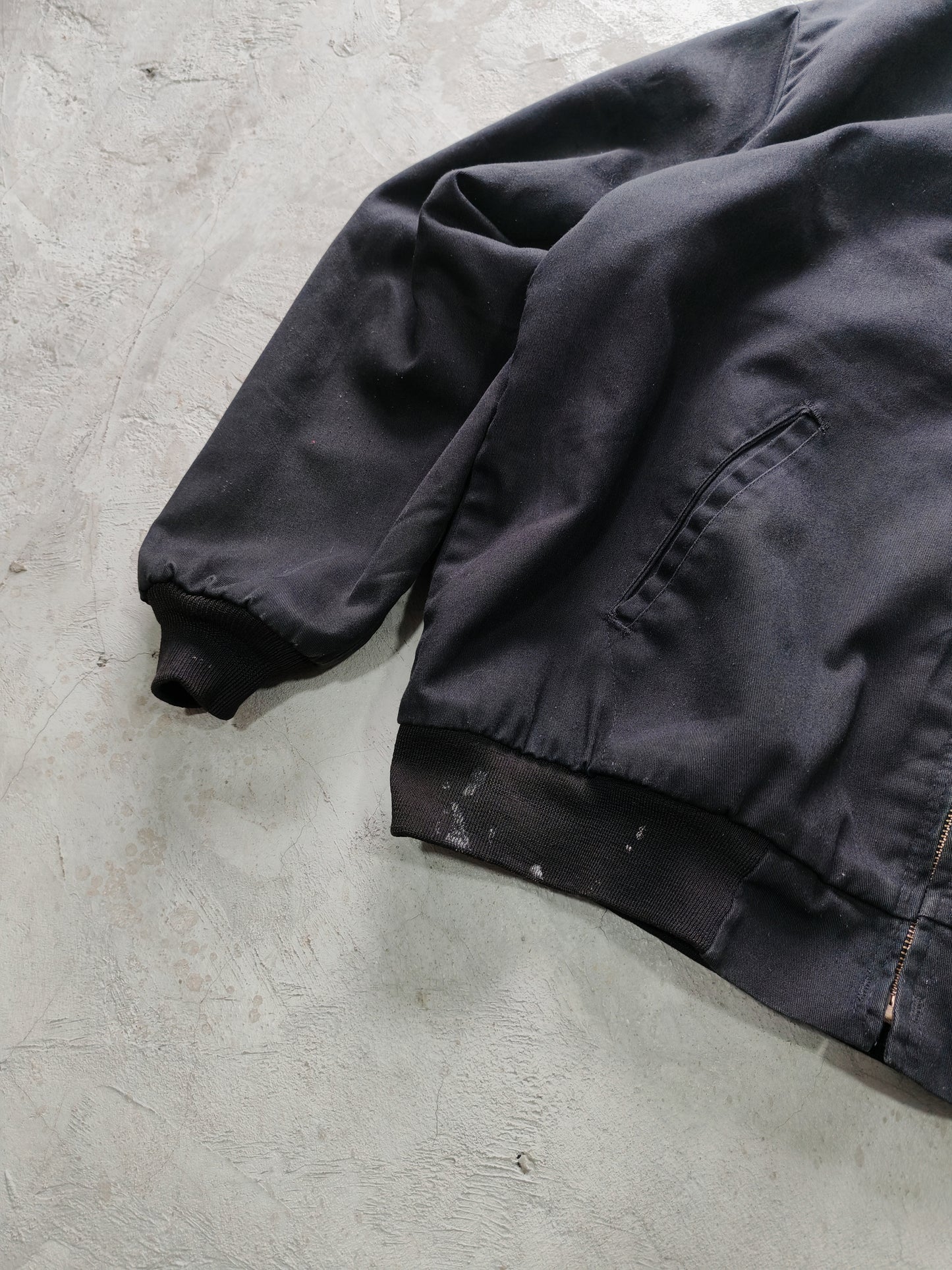 Bomber Dickies Acolchada Negra Talla L (etiqueta XL)