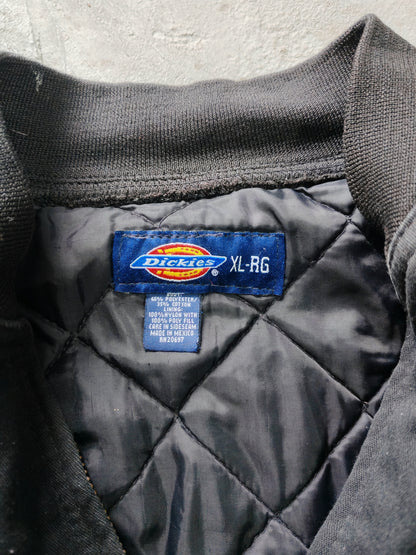 Bomber Dickies Acolchada Negra Talla L (etiqueta XL)