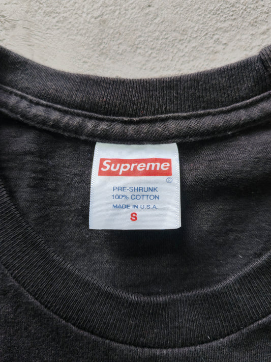 T-Shirt Supreme x Tamagotchi Negra Talla S (queda M)
