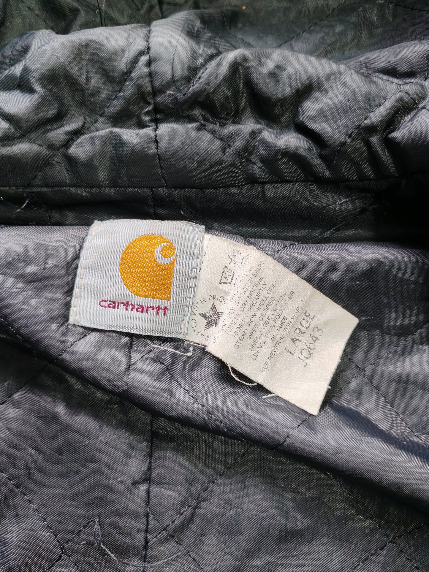Carhartt Active Jacket J0643 Verde Talla XS/S
