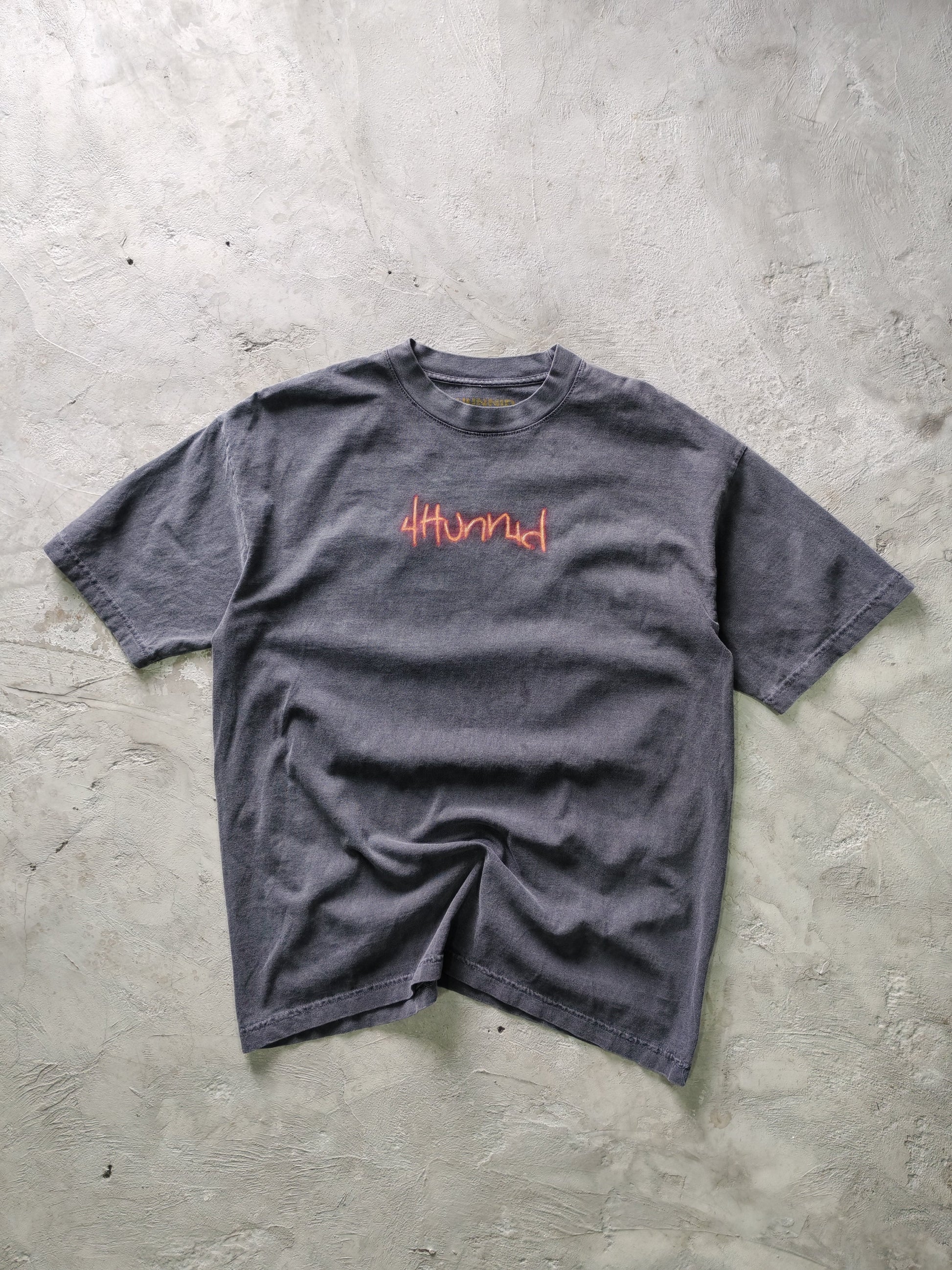 Camisa 4Hunnid gris - vista frontal