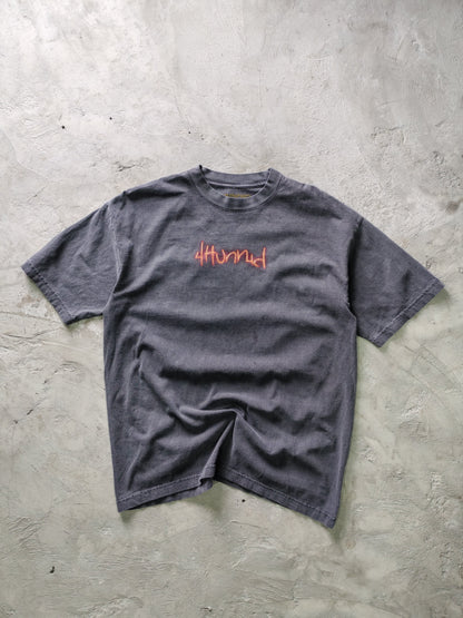 Camisa 4Hunnid gris - vista frontal