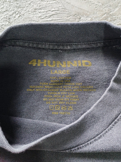 Camisa 4Hunnid - etiqueta interior talla L