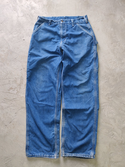 Pantalón Carhartt Carpenter Big logo 90s Talla 33x32