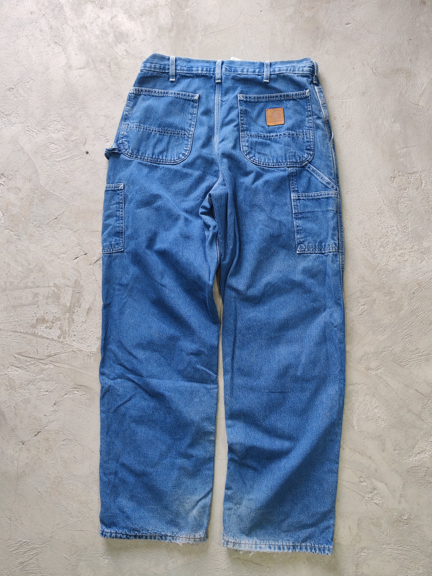 Pantalón Carhartt Carpenter Big logo 90s Talla 33x32