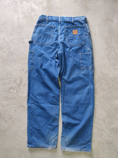 Pantalón Carhartt Carpenter Big logo 90s Talla 33x32