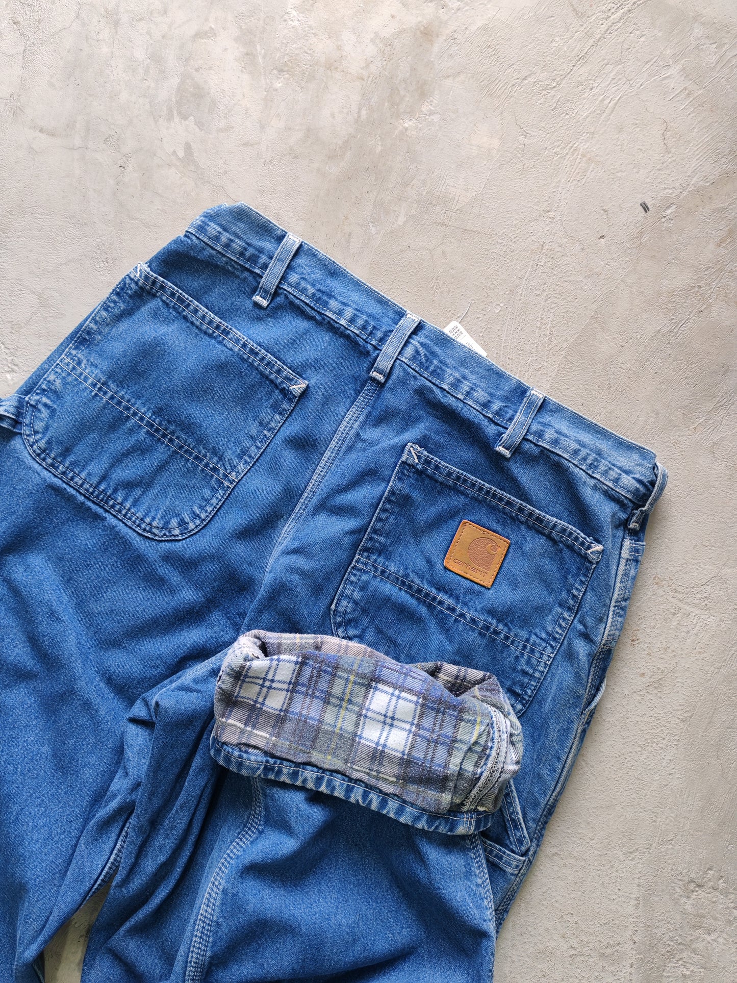 Pantalón Carhartt Carpenter Big logo 90s Talla 33x32