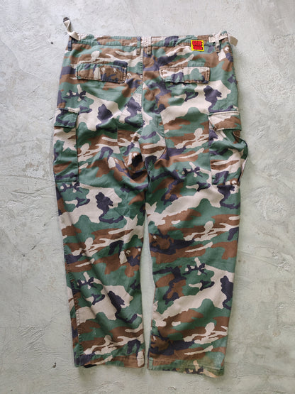 Cargo empyre relax Camo Woodland - Talla 36x32