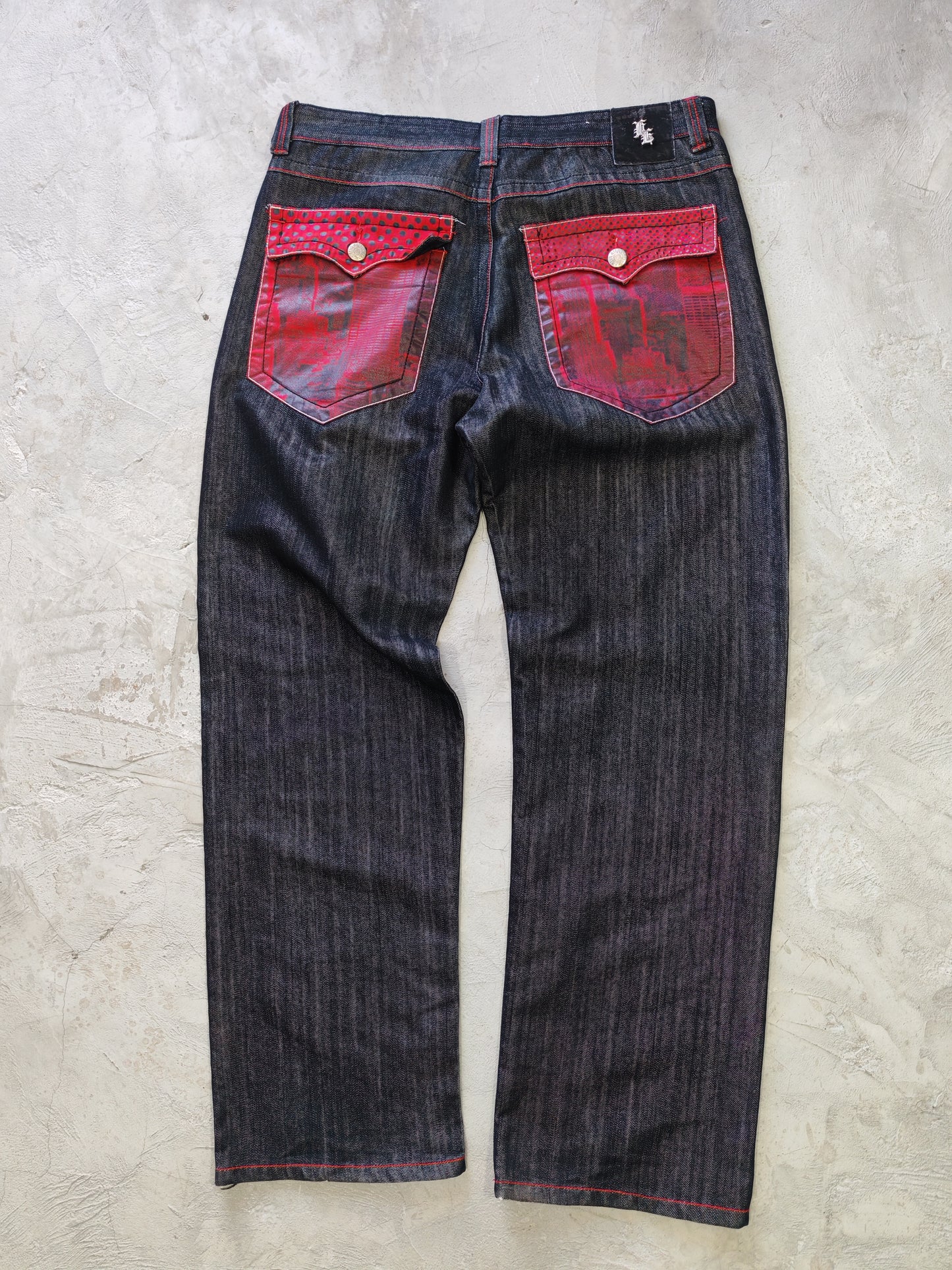 Jeans Five Elementz Y2K - Talla 36x34