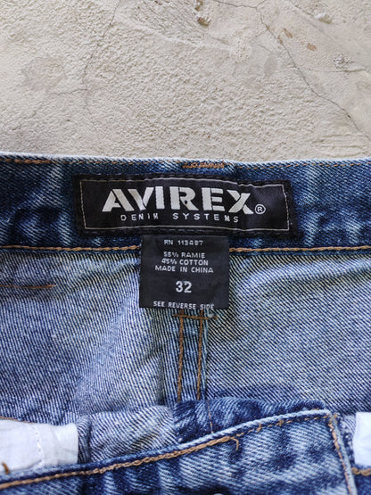 Short Baggy Avirex Denim Systems - Talla 32 (queda 34)