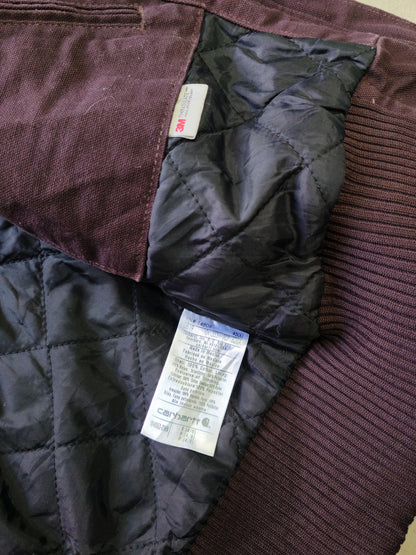 Chaqueta Carhartt Active Jacket Duck Canvas Morado - Talla S