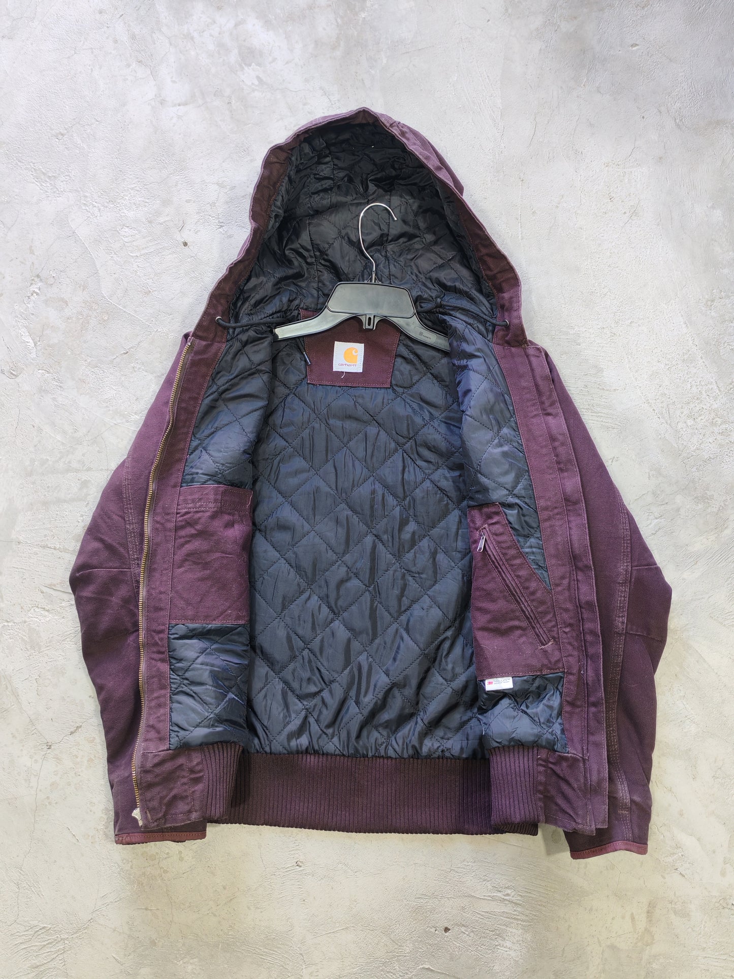 Chaqueta Carhartt Active Jacket Duck Canvas Morado - Talla S
