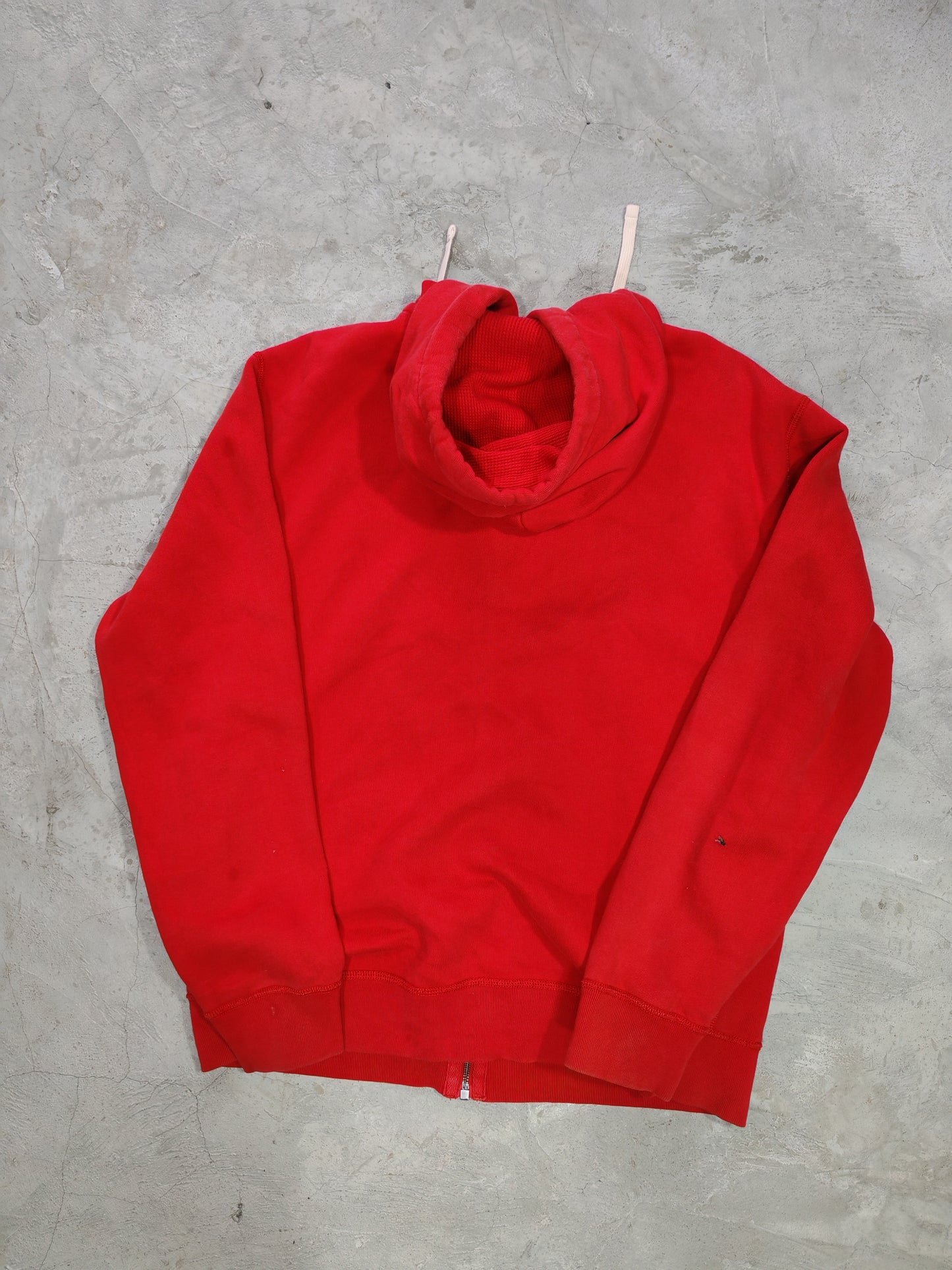 Polo Ralph Lauren Hoodie Zip Rojo — Talla L