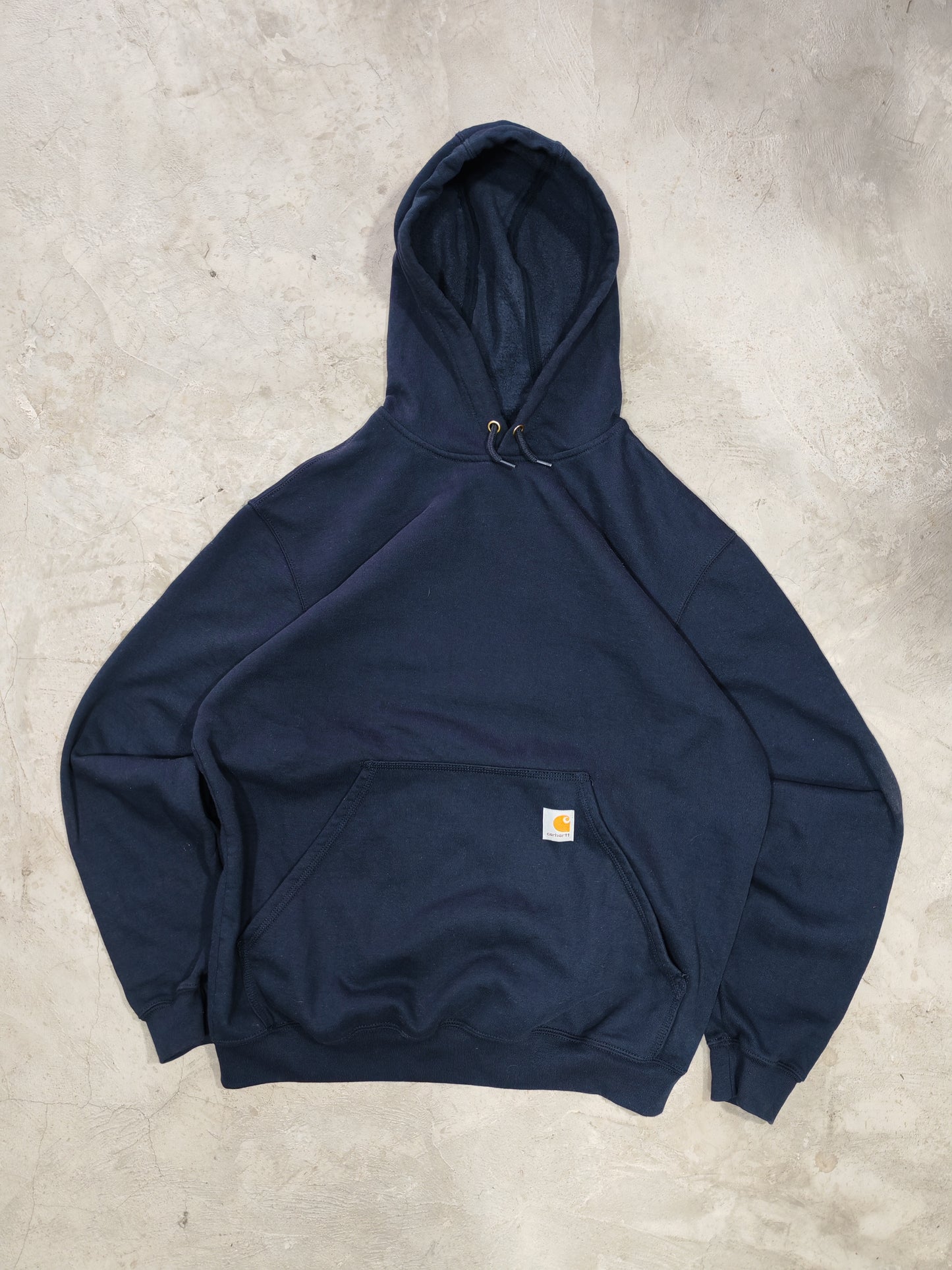 Carhartt Hoodie Azul Navy Loose Fit — Talla M