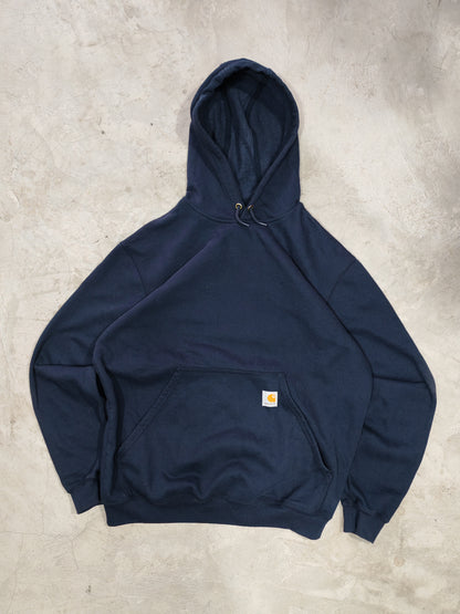 Carhartt Hoodie Azul Navy Loose Fit — Talla M