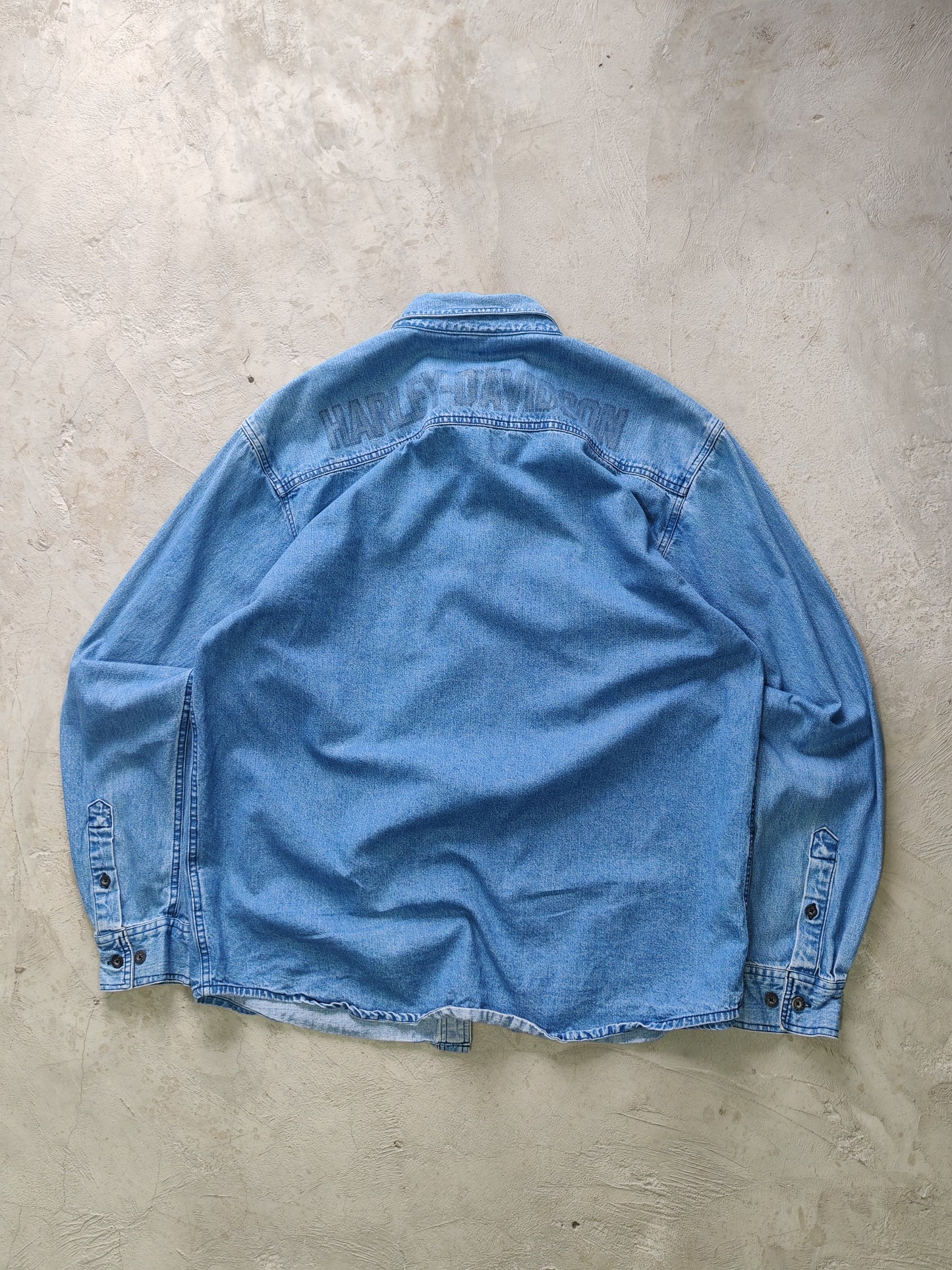 Harley-Davidson Denim Shirt Vintage